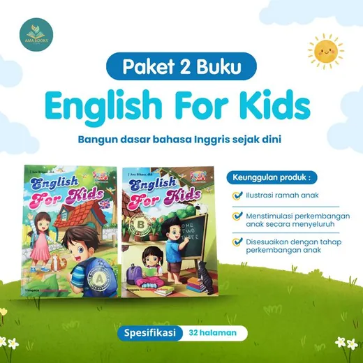 English For Kids — Paket 2 Buku