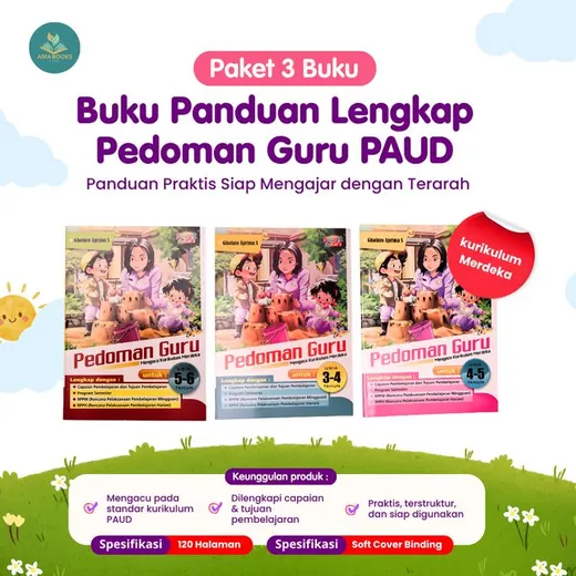 Paket 3 Buku Pedoman Guru PAUD