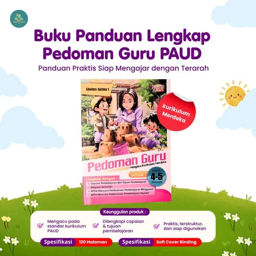 Pedoman Guru PAUD Usia 4–5 Tahun